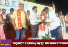 रावेरच्या राजकारणात भूकंप! राष्ट्रवादीचे शहराध्यक्ष महेमूद शेख यांचा भाजपमध्ये प्रवेश