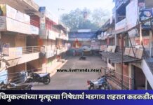 दोन चिमुकल्यांच्या मृत्यूच्या निषेधार्थ भडगाव शहरात कडकडीत बंद !