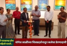 प्रयत्नांची पराकाष्ठा हीच यशाची पहिली पायरी ; योगेश साळींच्या चित्रप्रदर्शनातून कलेचा प्रेरणादायी प्रवास
