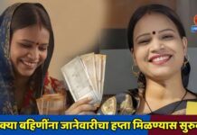 लाडक्या बहिणींना जानेवारीचा हप्ता मिळण्यास सुरुवात