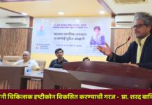 तरुणांनी चिकित्सक दृष्टीकोन विकसित करण्याची गरज – प्रा. शरद बाविस्कर