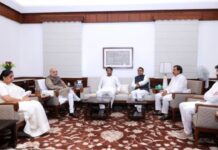 उपमुख्यमंत्री सुनेत्रा पवार दिल्ली दौऱ्यावर; केंद्रीय मंत्र्यांची घेतली भेट