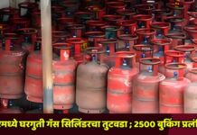 रावेरमध्ये घरगुती गॅस सिलिंडरचा तुटवडा ; 2500 बुकिंग प्रलंबित