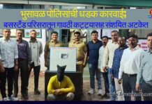 भुसावळ पोलिसांची धडक कारवाई; बसस्टँड परिसरातून गावठी कट्ट्यासह संशयित अटकेत