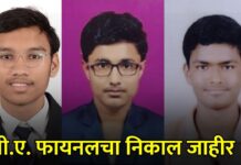 सी.ए. फायनलचा निकाल जाहीर