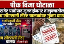 पीक विमा घोटाळा : रावेर पाठोपाठ मुक्ताईनगर तालुक्यातील पाच सीएससी सेंटर चालकांवर गुन्हा दाखल