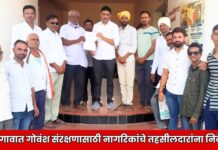 धरणगावात गोवंश संरक्षणासाठी नागरिकांचे तहसीलदारांना निवेदन