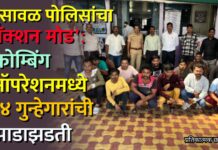 भुसावळ पोलिसांचा ‘ॲक्शन मोड’: कोम्बिंग ऑपरेशनमध्ये १४ गुन्हेगारांची झाडाझडती, दोन सराईत जेरबंद!