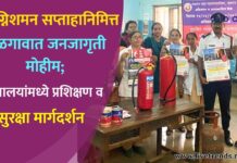 अग्निशमन सप्ताहानिमित्त जळगावात जनजागृती मोहीम; रुग्णालयांमध्ये प्रशिक्षण व सुरक्षा मार्गदर्शन