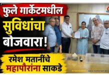 फुले मार्केटमधील सुविधांचा बोजवारा; रमेश मतानींचे महापौरांना साकडे