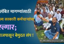 प्रलंबित मागण्यांसाठी राज्य सरकारी कर्मचाऱ्यांचा एल्गार; आजपासून बेमुदत संप !