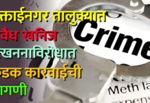मुक्ताईनगर तालुक्यात अवैध खनिज उत्खननाविरोधात कडक कारवाईची मागणी