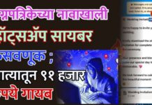 लग्नपत्रिकेच्या नावाखाली व्हॉट्सअॅप सायबर फसवणूक ; खात्यातून ९१ हजार रुपये गायब