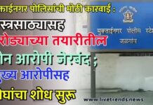 मुक्ताईनगर पोलिसांची मोठी कारवाई : शस्त्रसाठ्यासह दरोड्याच्या तयारीतील दोन आरोपी जेरबंद; मुख्य आरोपीसह दोघांचा शोध सुरू