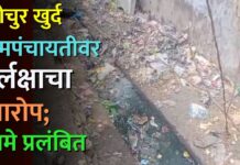 कोचुर खुर्द ग्रामपंचायतीवर दुर्लक्षाचा आरोप; कामे प्रलंबित