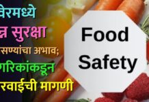 रावेरमध्ये अन्न सुरक्षा तपासण्यांचा अभाव; नागरिकांकडून कारवाईची मागणी