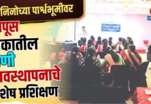 एल निनोच्या पार्श्वभूमीवर कापूस पिकातील पाणी व्यवस्थापनाचे विशेष प्रशिक्षण