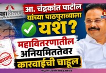 आमदार चंद्रकांत पाटील यांच्या तक्रारीला यश; मुक्ताईनगर महावितरण घोटाळ्यात माऊली इन्फ्रास्ट्रक्चर दोषी, अभियंत्यांवर निलंबनाची टांगती तलवार!