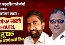 भाजप अनुसूचित जाती मोर्चा (पूर्व जळगाव) कार्यकारिणी जाहीर ; नागेश्वर साळवे जिल्हाध्यक्ष, बबलू घारू जिल्हा चिटणीसपदी निवड