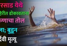 शिरसाड येथे विहिरीत डोकावताना तरुणाचा तोल गेला; बुडून दुर्दैवी मृत्यू