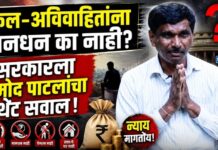 एकल-अविवाहितांना मानधन का नाही? सरकारला प्रमोद पाटलांचा थेट सवाल!