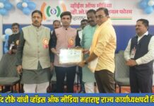 मिलिंद टोके यांची व्हॉइस ऑफ मीडिया महाराष्ट्र राज्य कार्याध्यक्षपदी नियुक्ती