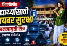 शिरसोलीत विद्यार्थ्यांसाठी सायबर सुरक्षा जनजागृती सत्र ; तज्ज्ञांचे मार्गदर्शन