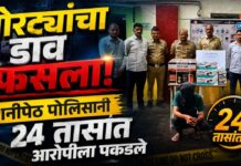 चोरट्यांचा डाव फसला! शनीपेठ पोलिसांनी 24 तासांत आरोपीला पकडले