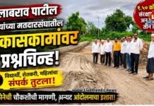 पालकमंत्री गुलाबराव पाटील यांच्या मतदारसंघातील विकासकामांवर प्रश्नचिन्ह; शिवसेनेची चौकशीची मागणी