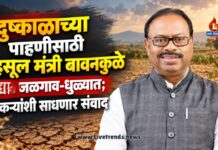 दुष्काळाच्या पाहणीसाठी महसूल मंत्री बावनकुळे उद्या जळगाव-धुळ्यात; शेतकऱ्यांशी साधणार संवाद