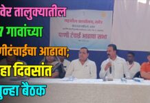 रावेर तालुक्यातील ६७ गावांच्या पाणीटंचाईचा आढावा; दहा दिवसांत पुन्हा बैठक